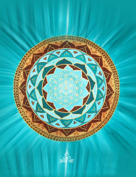 Flower of life Mandala